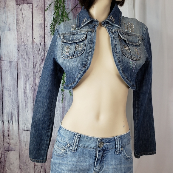 Evil Eye Denim Jacket Vest - Customized - Picture 14 of 16